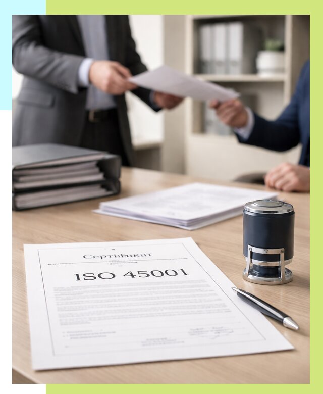 Сертификат ISO 45001 в Ахтубинске под ключ от 46598 р. | Сертэкс